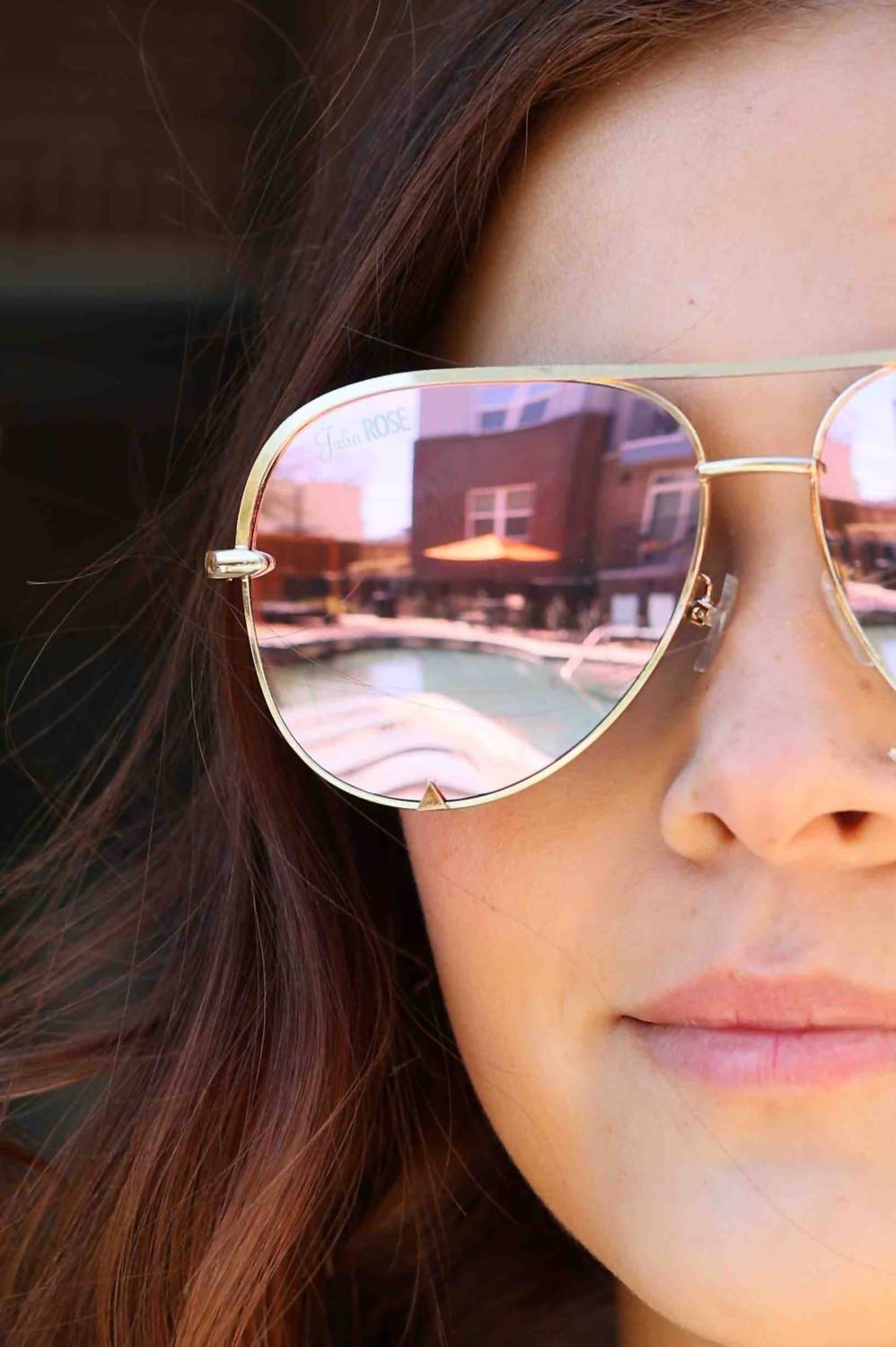 Julia Rose - Unisex The Alex High Quality Aviator Sunglasses