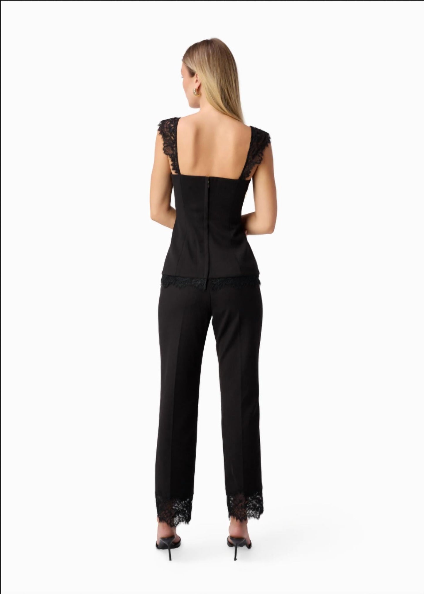 Cami Nyc - Cheyenne Pant with Lace Trim
