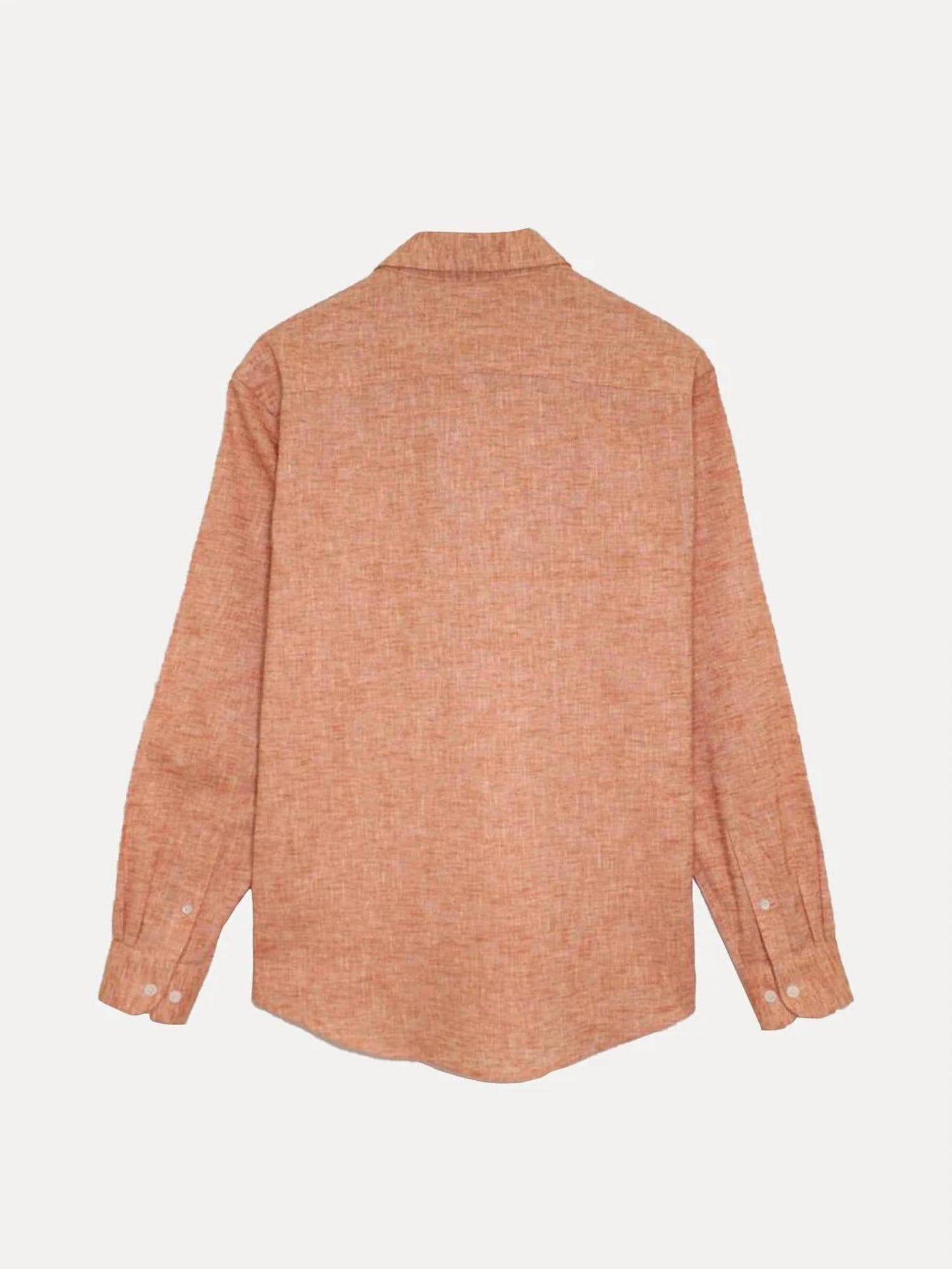 98 Coast Av. - Men's Linen Look Shirt