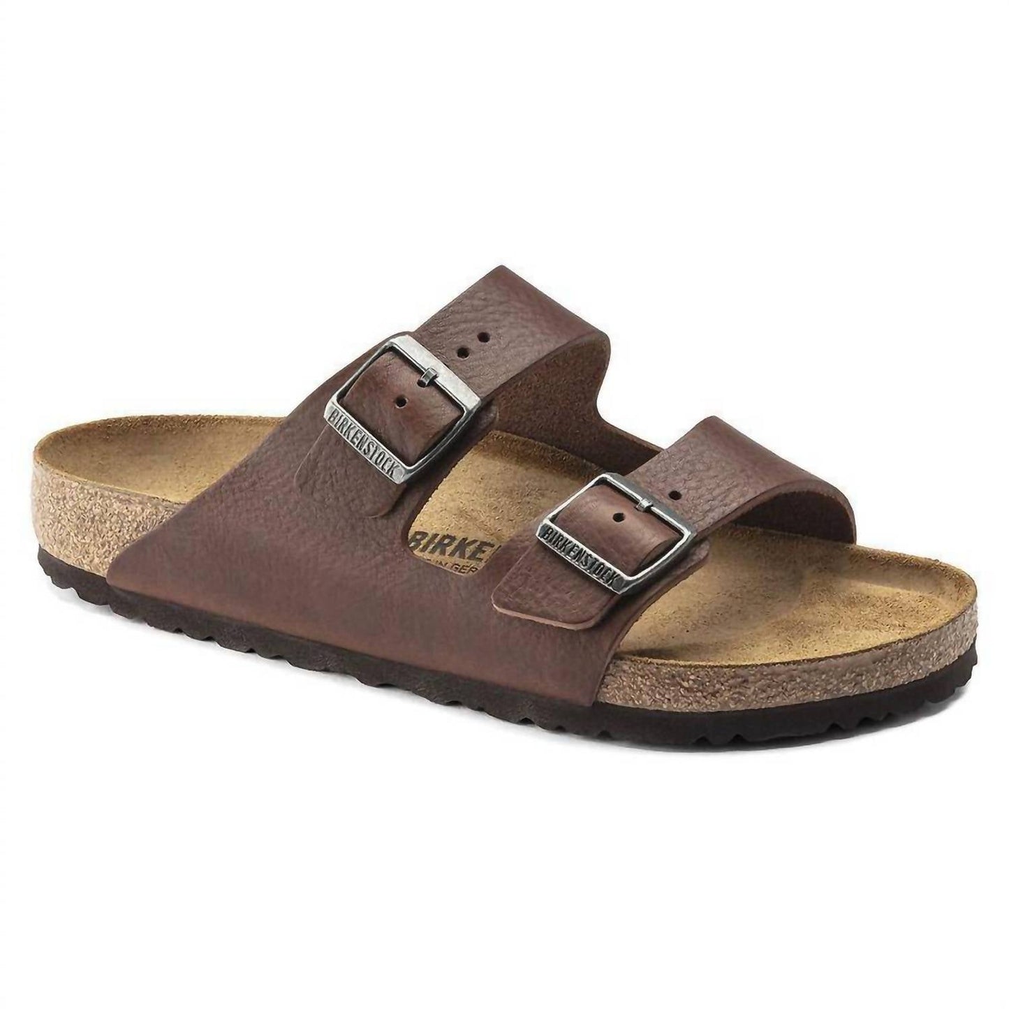 Birkenstock - पुरुषों के लिए एरिज़ोना रोस्ट हार्ड फुट बेड सैंडल