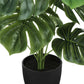 24" Tall Artificial Monstera Plant for Indoor Table Decor