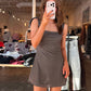 Adeline - Georgia Mini Polkadot Dress