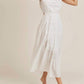 &Merci - Elastic Waist Side Cut Out Maxi Dress