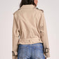 Elan - Cropped Trench Jacket