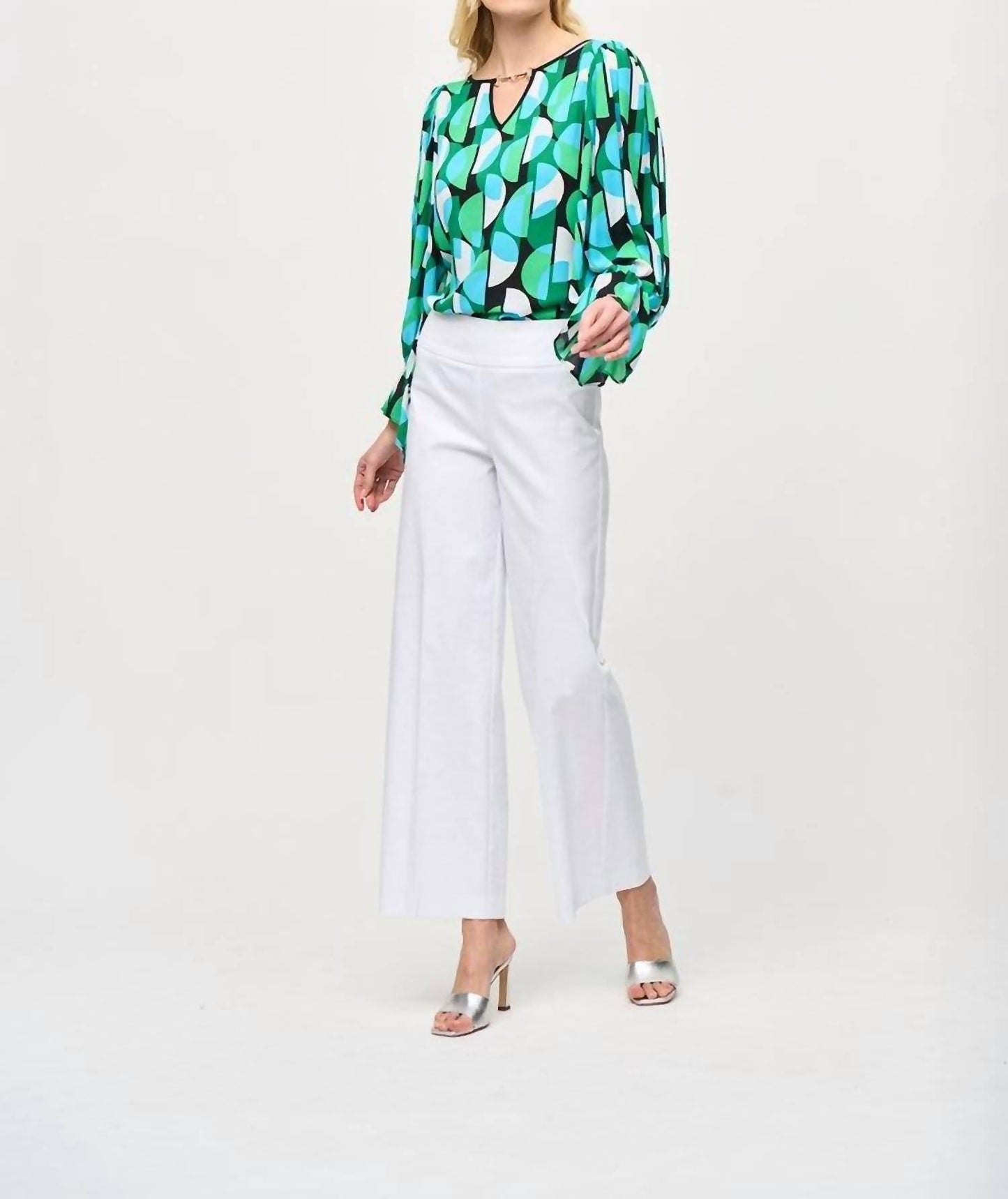 Joseph Ribkoff - Long Sleeve Patterned Blouse