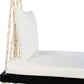 Patio Wooden Swing Chair Hanging Porch Swing Bench