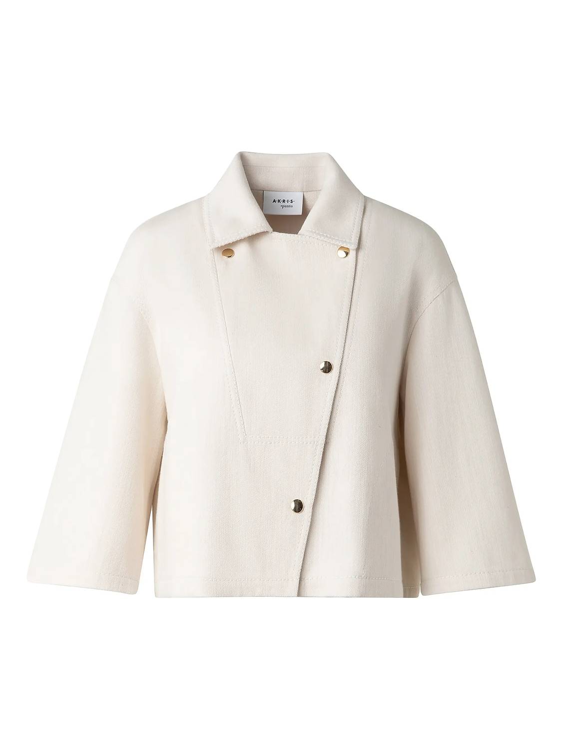 Akris Punto - Crop Boxy Biker Jacket