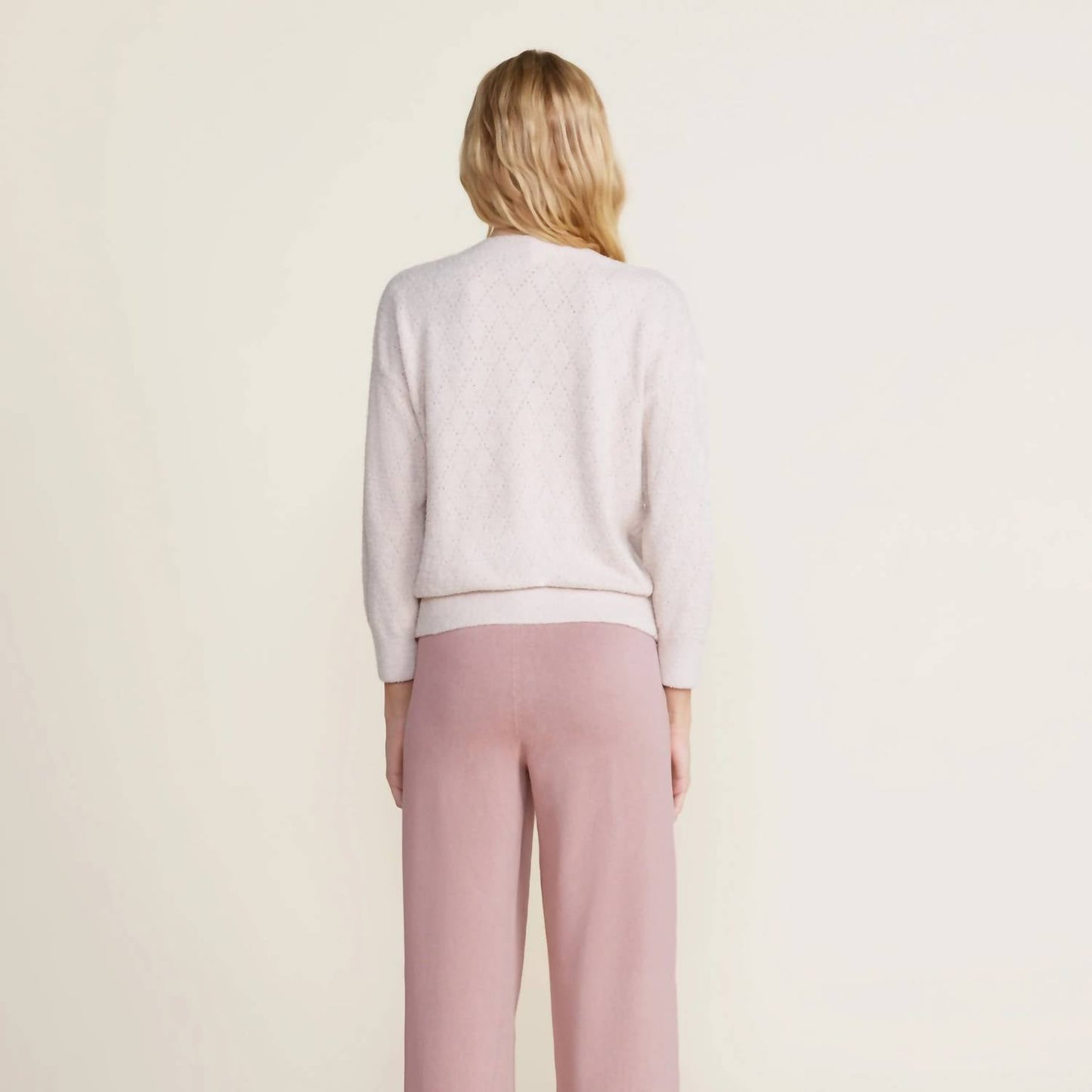 Barefoot Dreams - Cozychic Lite Diamond Pointelle Cardigan