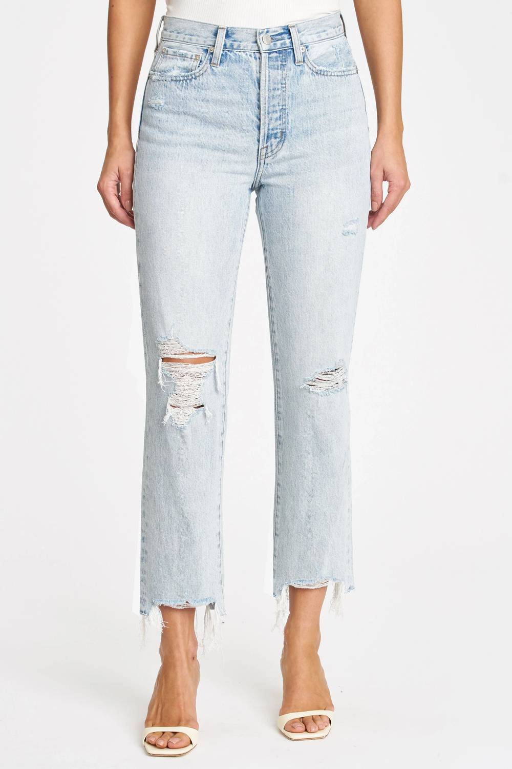 Pistola - Charlie High-rise Straight Leg Jeans