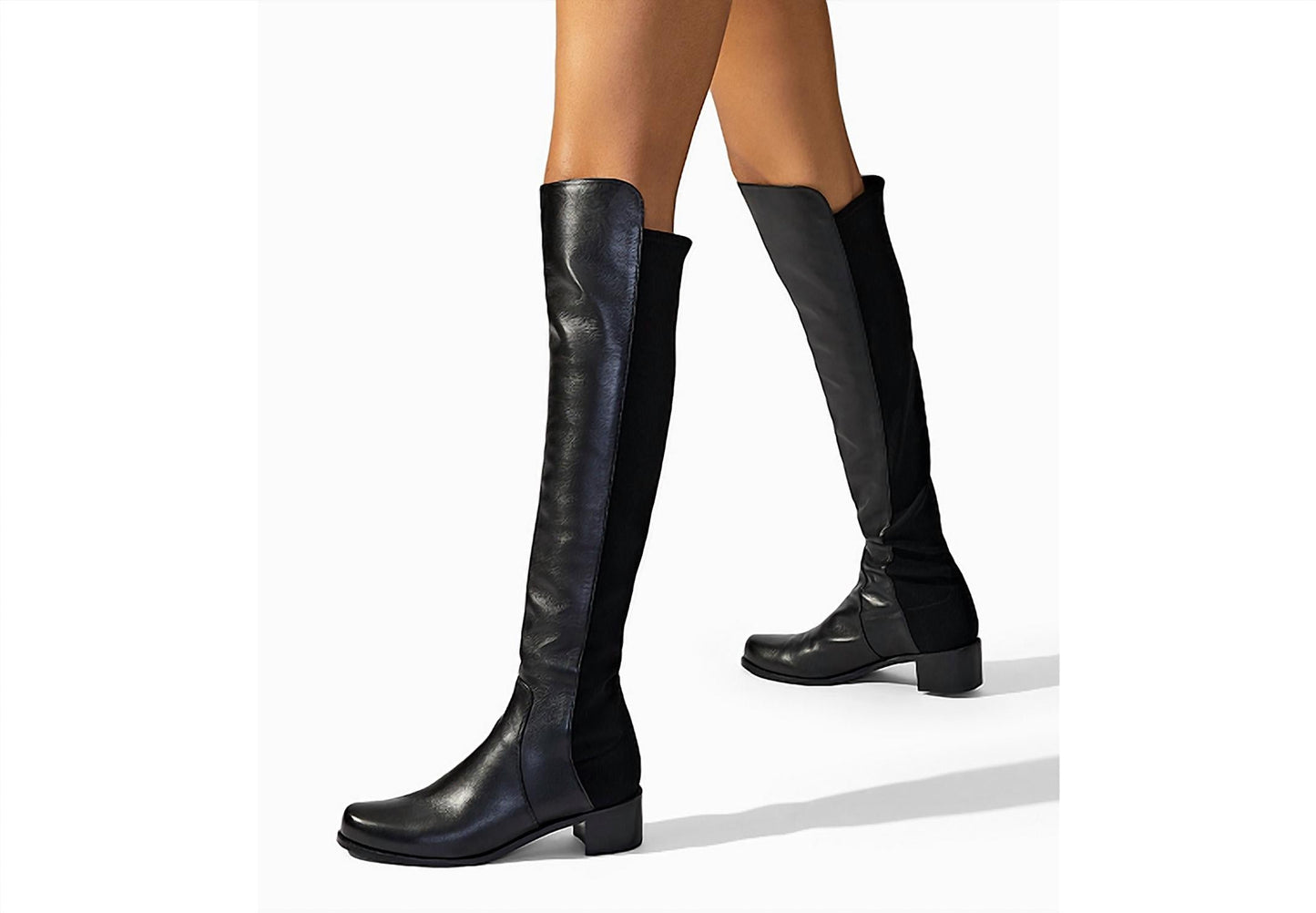 Stuart Weitzman - Reserve Logo Lift Lug-sole Boot