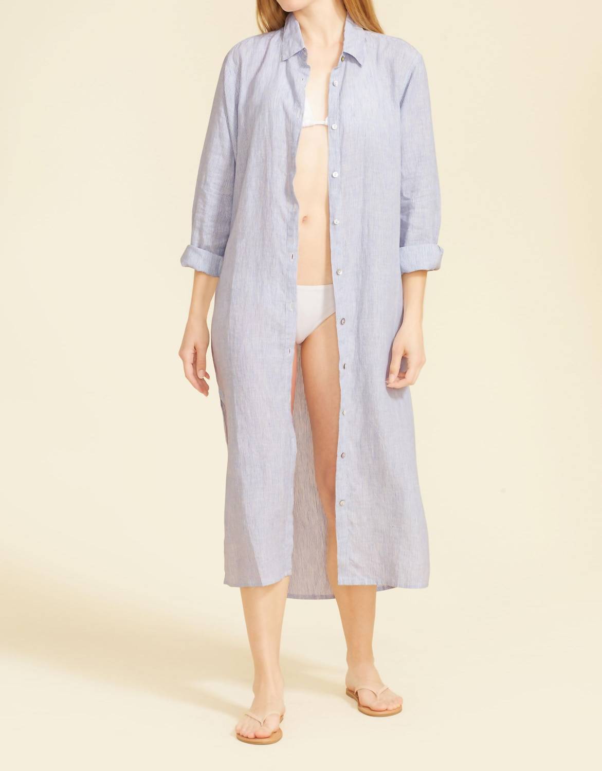Sitano - Women's Lido Midi Shirt Dress