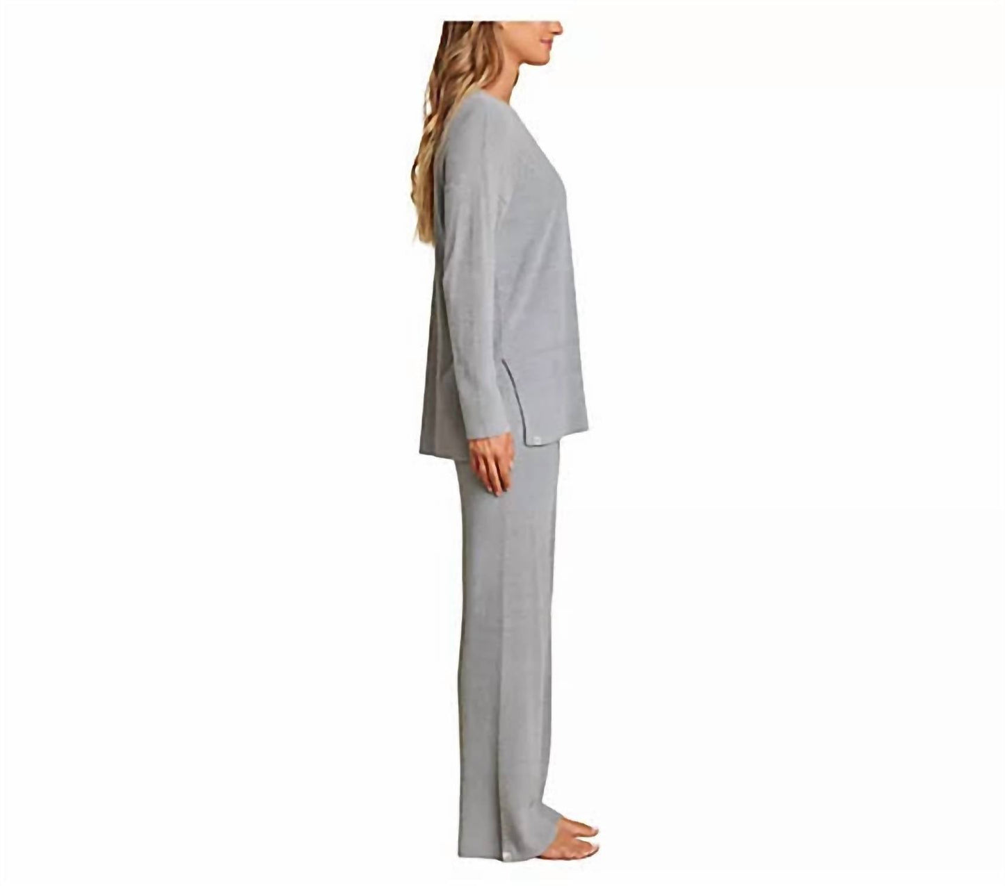 Barefoot Dreams - Cozy Chic Ultra Lite Crewneck With Slits