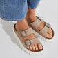 Birkenstock - Women's Papillio Arizona Chunky Suede Leather Sandals