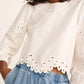 Z Supply - Egan Embroidered Linen Top