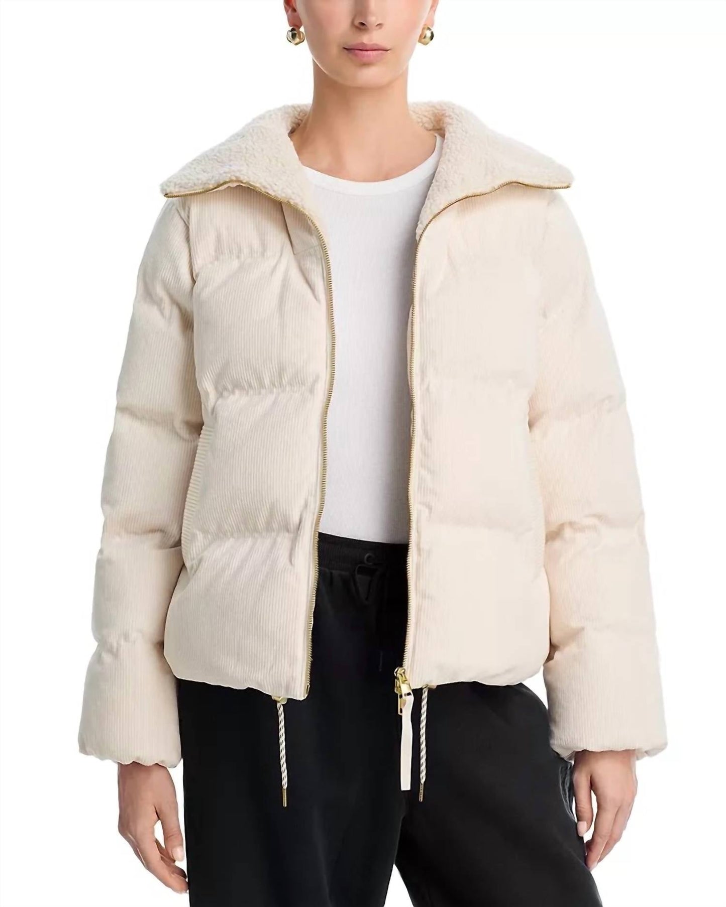 Varley - Brackley Cord Puffer Jacket