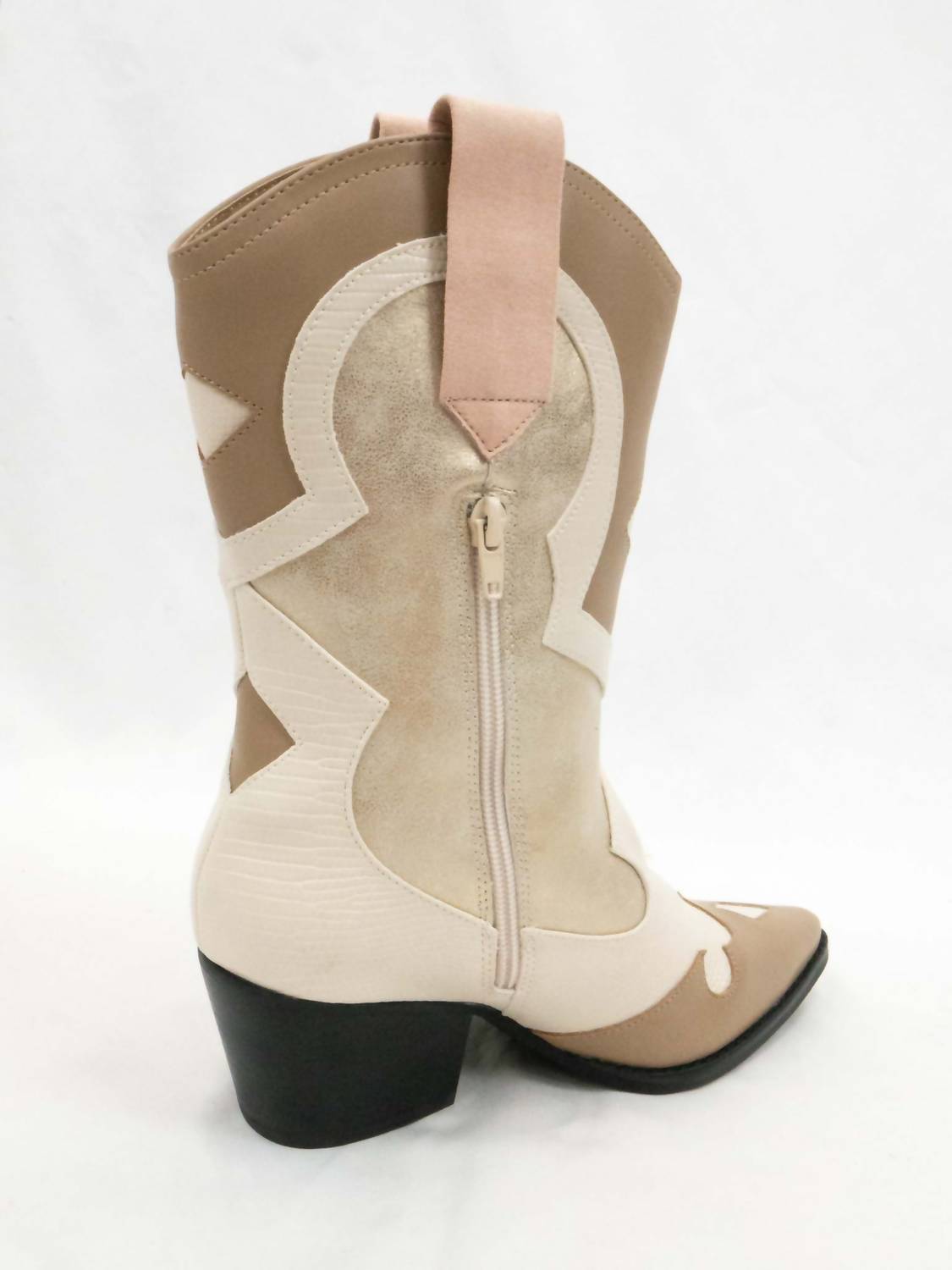 Shu Shop - Women's Zizi Metallic Western Booties