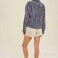 Wishlist - Chandler Crop Corduroy Button Down