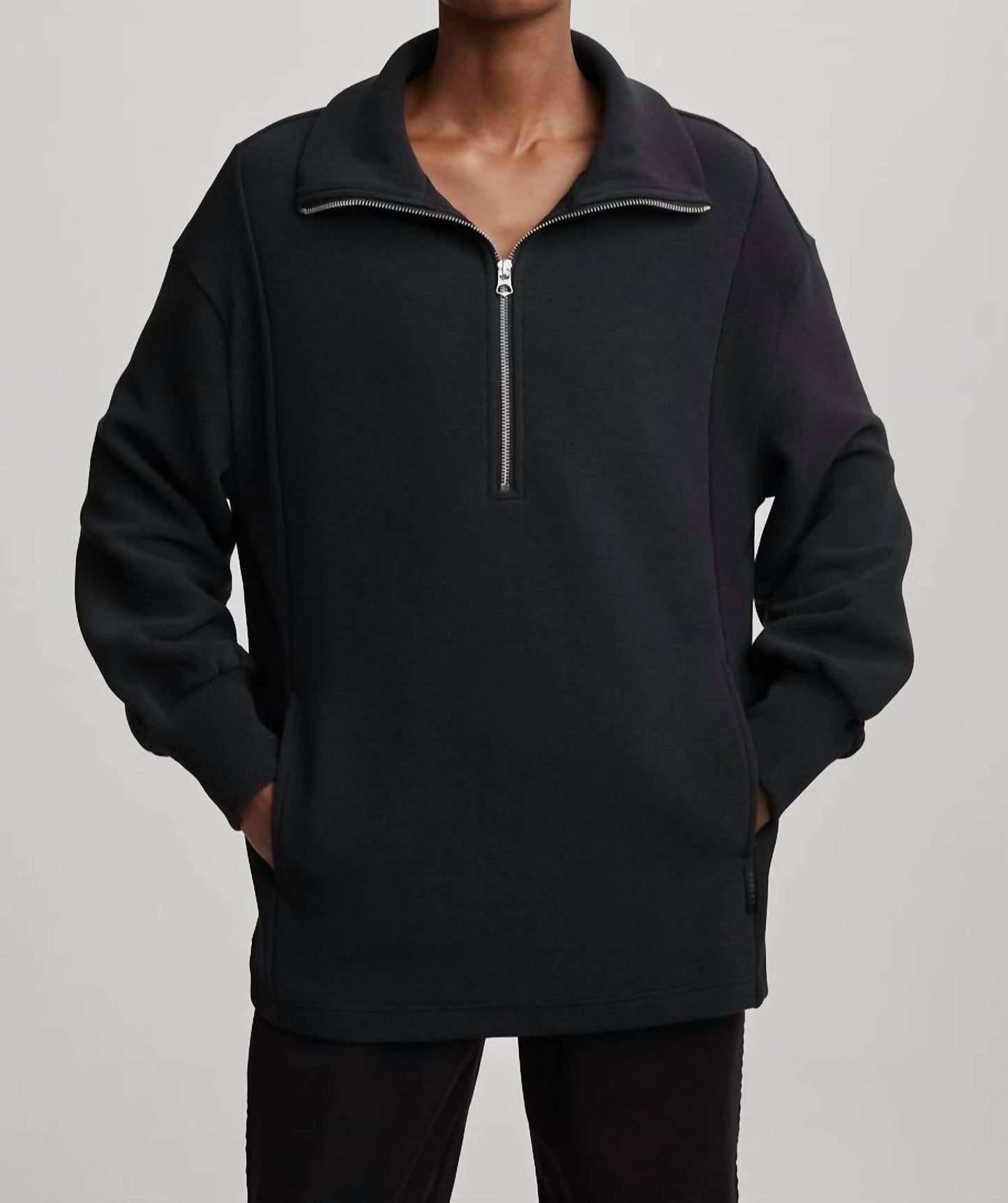 Varley - Fulham Longline Halfzip Sweatshirt