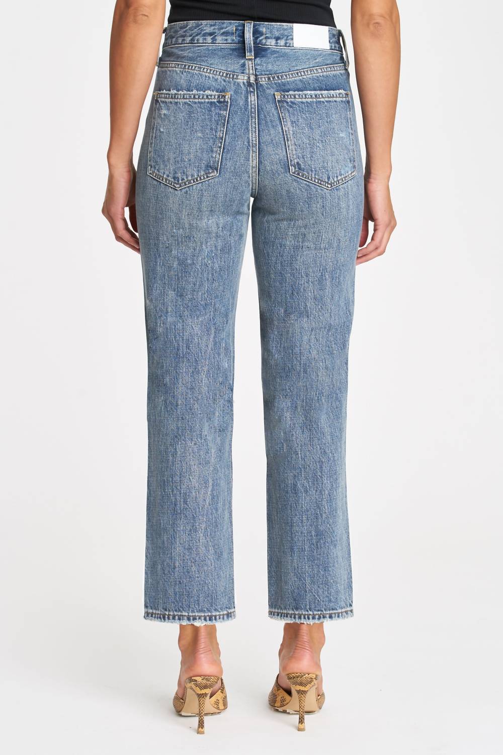 Pistola - Charlie High Rise Straight Jeans