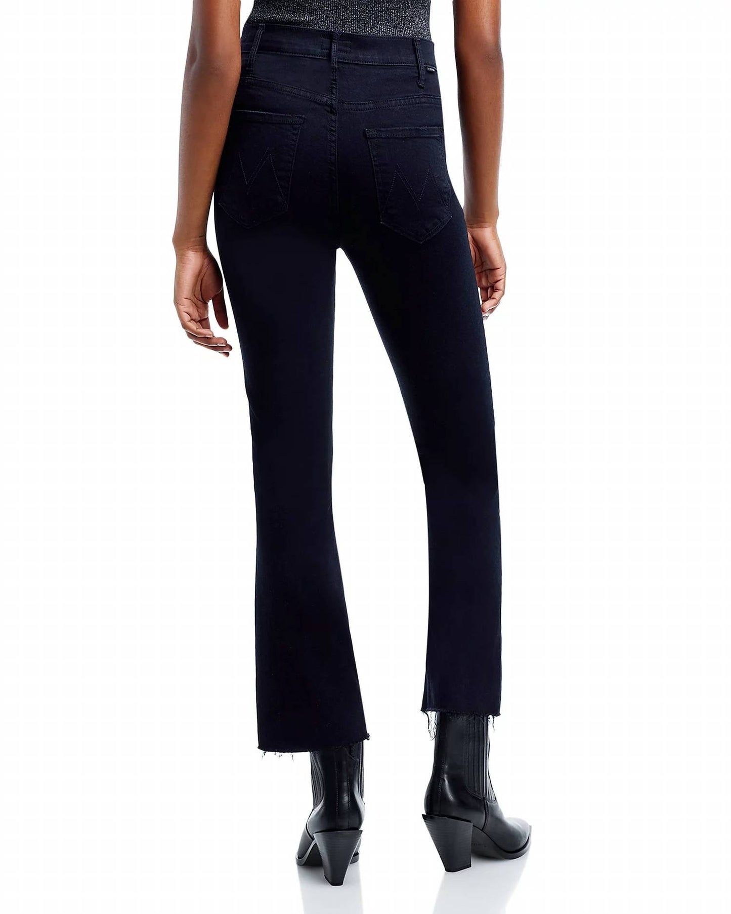 Mother - Hustler High Rise Flare Leg Ankle Jeans