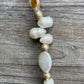 A Rare Bird - Women's Pearls And Lace Necklace