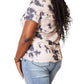 Double Take - Bohemian Tie-dye V-neck Tee