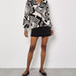 Apricot - Graphic Squares Shirt