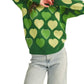 &Merci - PEARL EMBELLISHED HEART SWEATER
