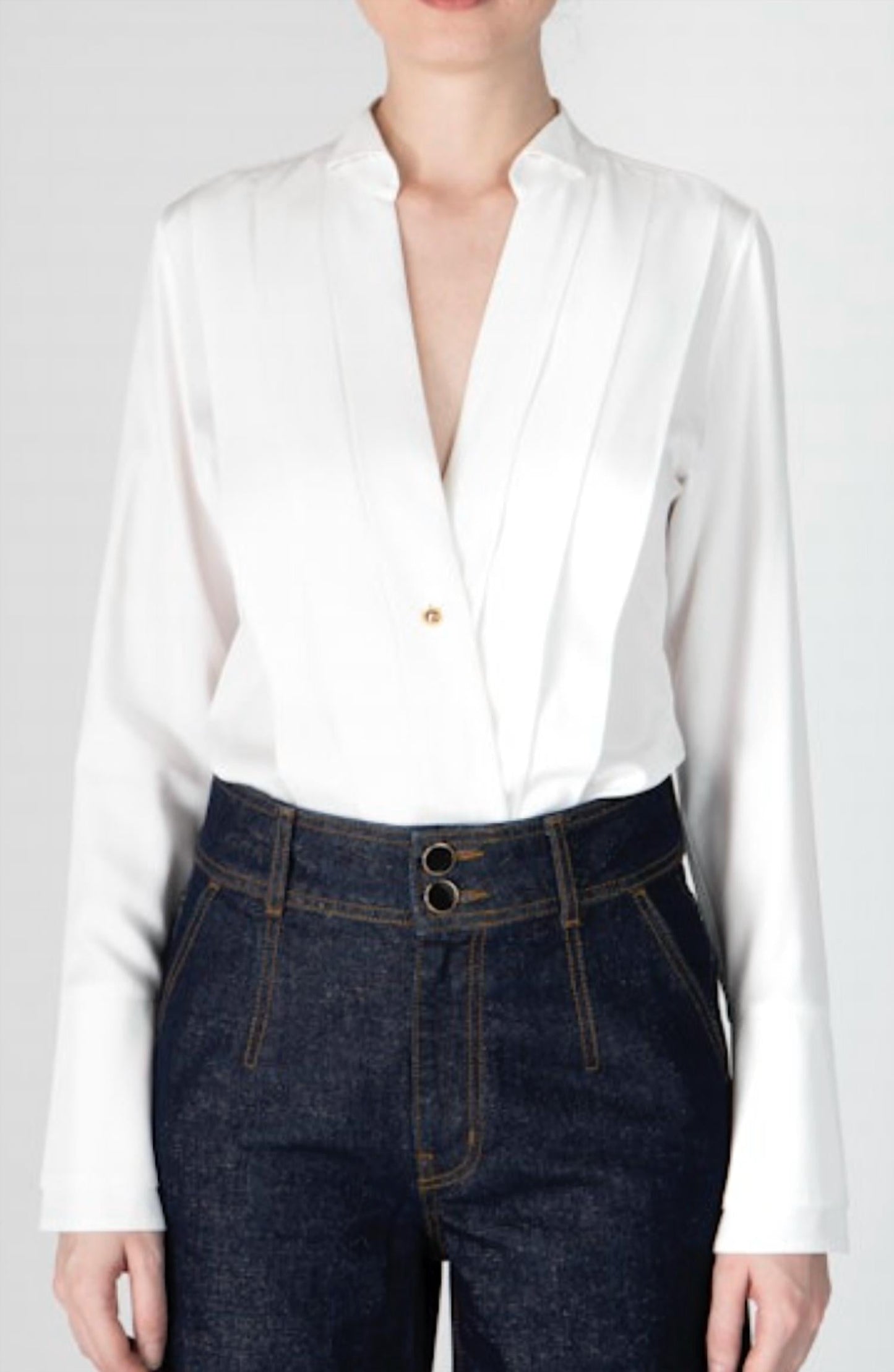 Derek Lam 10 Crosby - Women's Tiffany Pleat Front Shirt