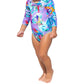 Lia Sahara - Girl's Puffed Long Sleeves One Piece