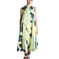 Psophia - Sleeveless VNeck Taffeta Dress