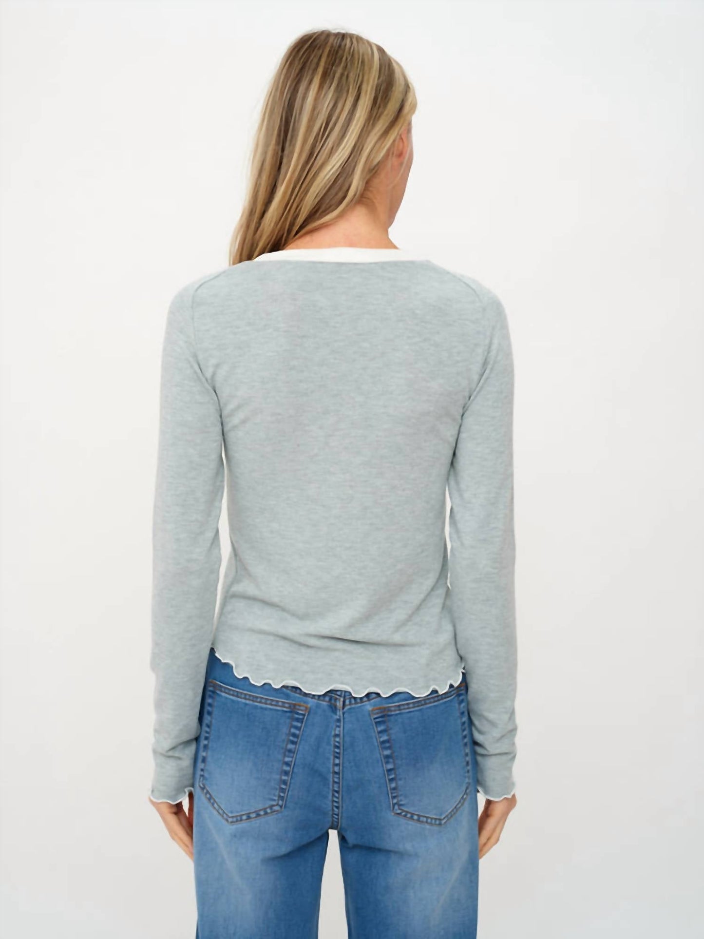 Six/Fifty - Lea Long Sleeve Layered Tee