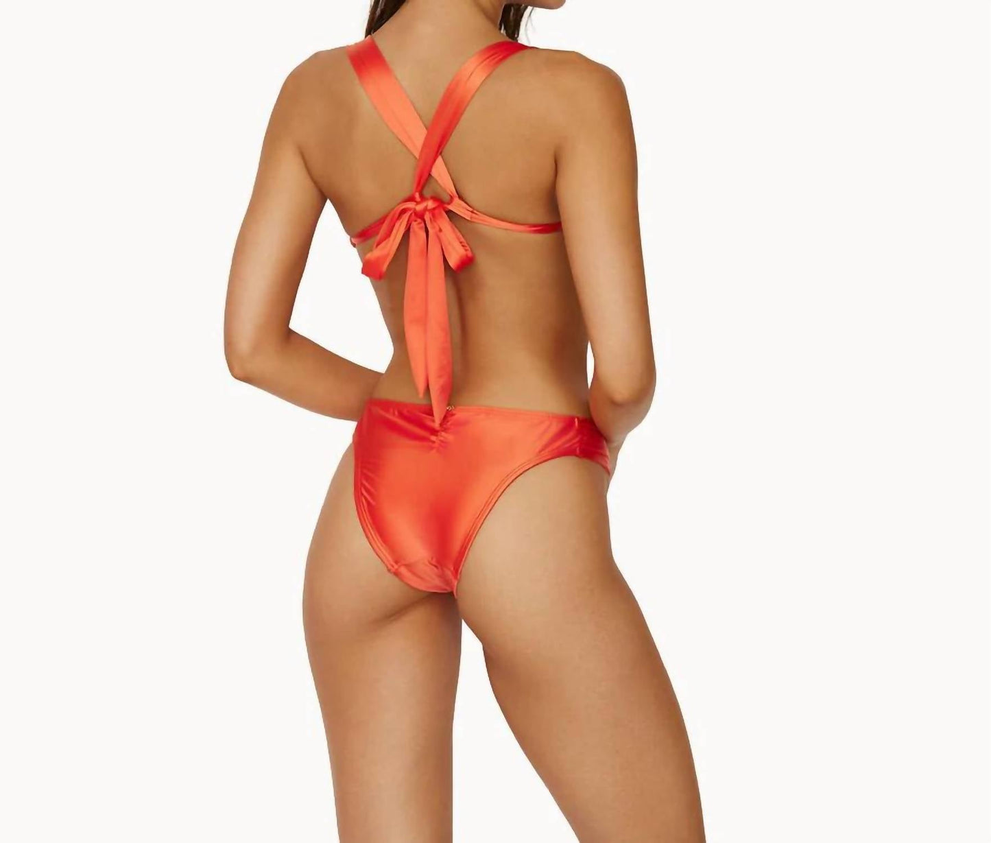 Pq Swim - Tangerine Cindy Full Bikini Bottoms