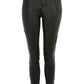 Topshop - Lace Up Biker 100% Leather Skinny Pants