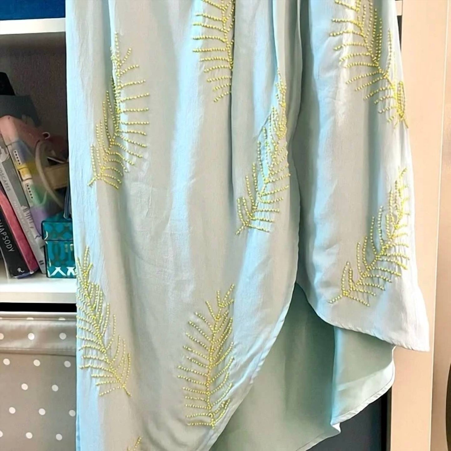 Ciebon - Jennifer Bead Palm Midi Skirt