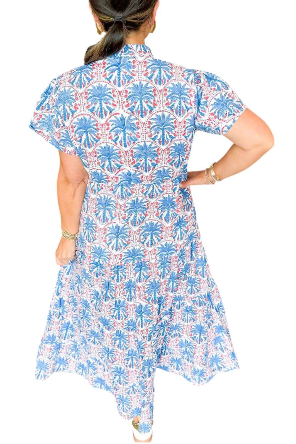 Victoria Dunn - Magnolia Flutter Midi Dress