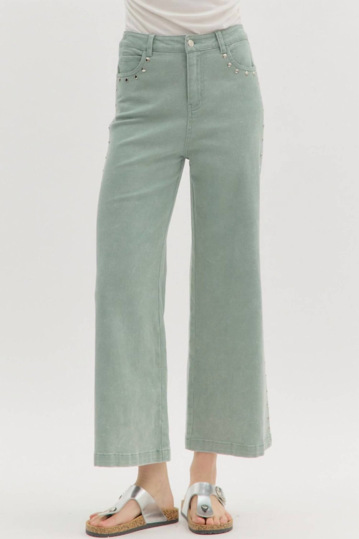 Entro - Her Way Denim Crop Jeans