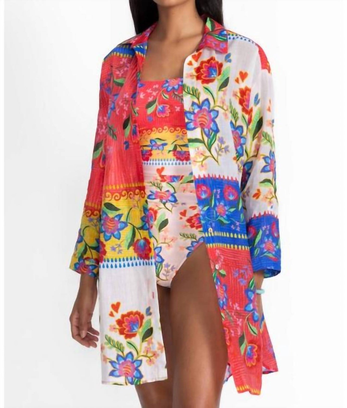 Johnny Was - RUMBA BUTTON DOWN SHIRT DRESS