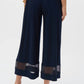 Joseph Ribkoff - Silky Knit And Mesh Culotte Pants