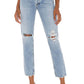 Agolde - Jamie High Rise Classic Organic Denim Jean