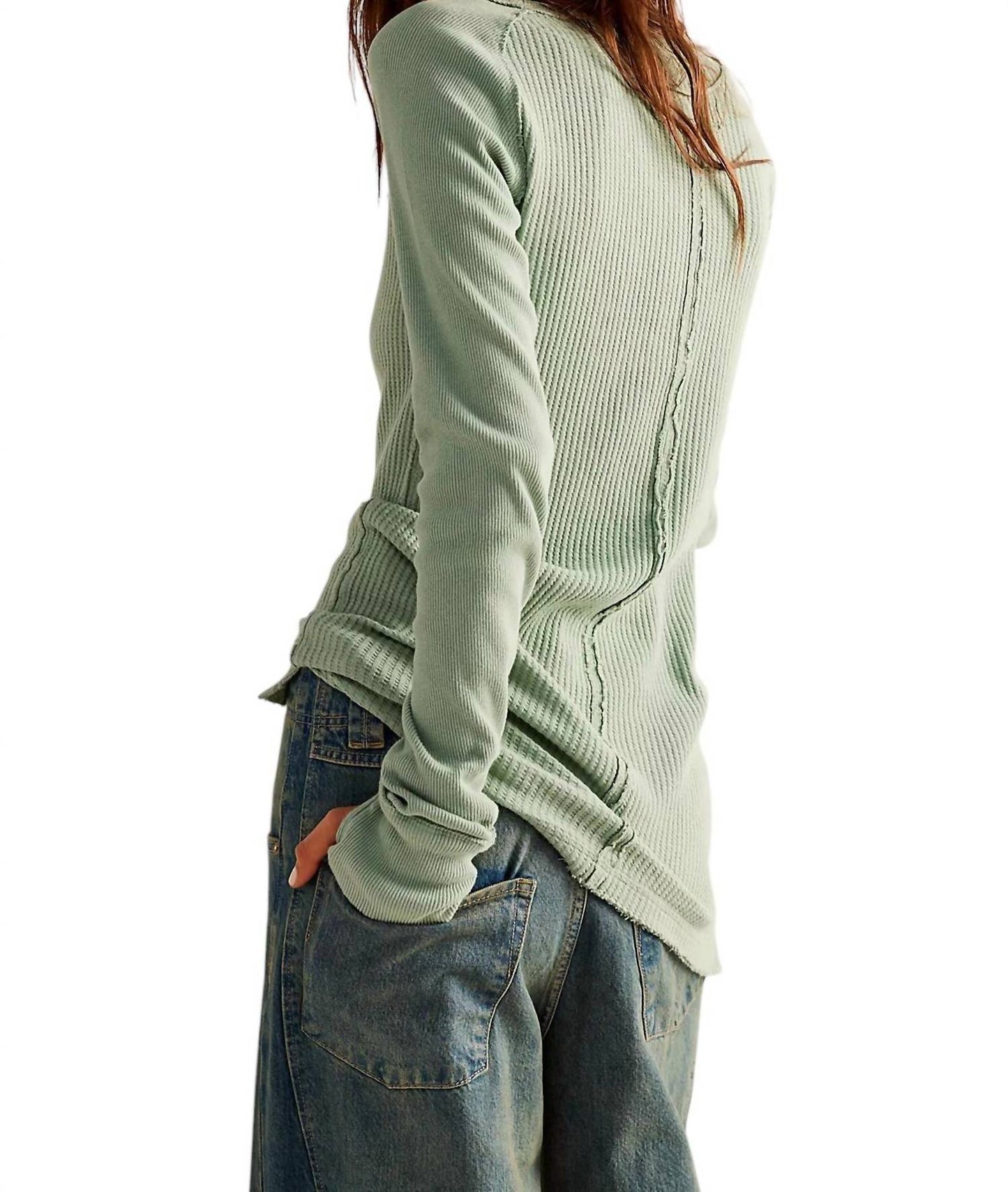 Free People - Care Honey B Crew Neck Top