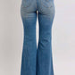 Judy Blue - Mid Rise Tummy Control Vintage Flare Jeans