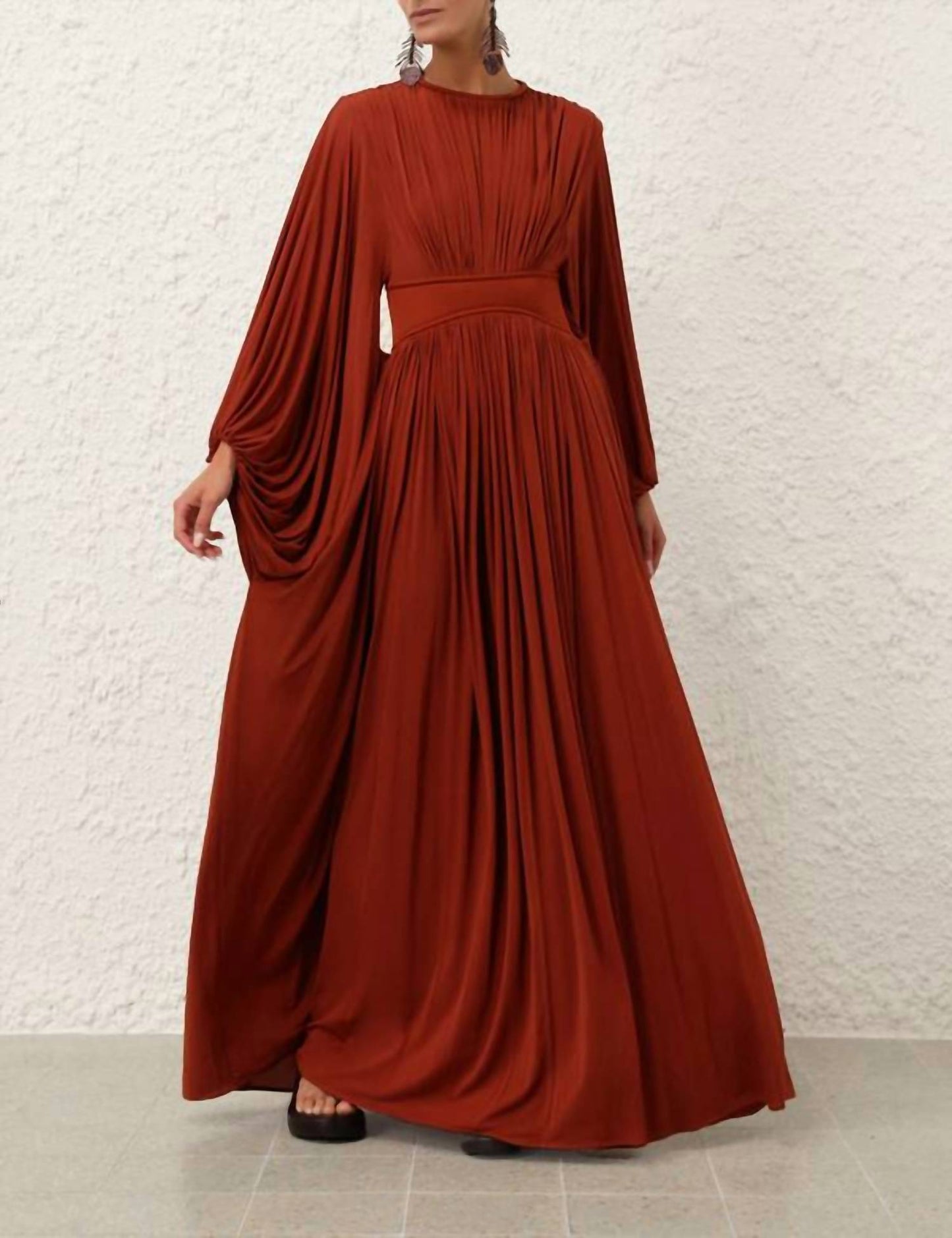 Zimmermann - Women's Illuminate Batwing Maxi Dress
