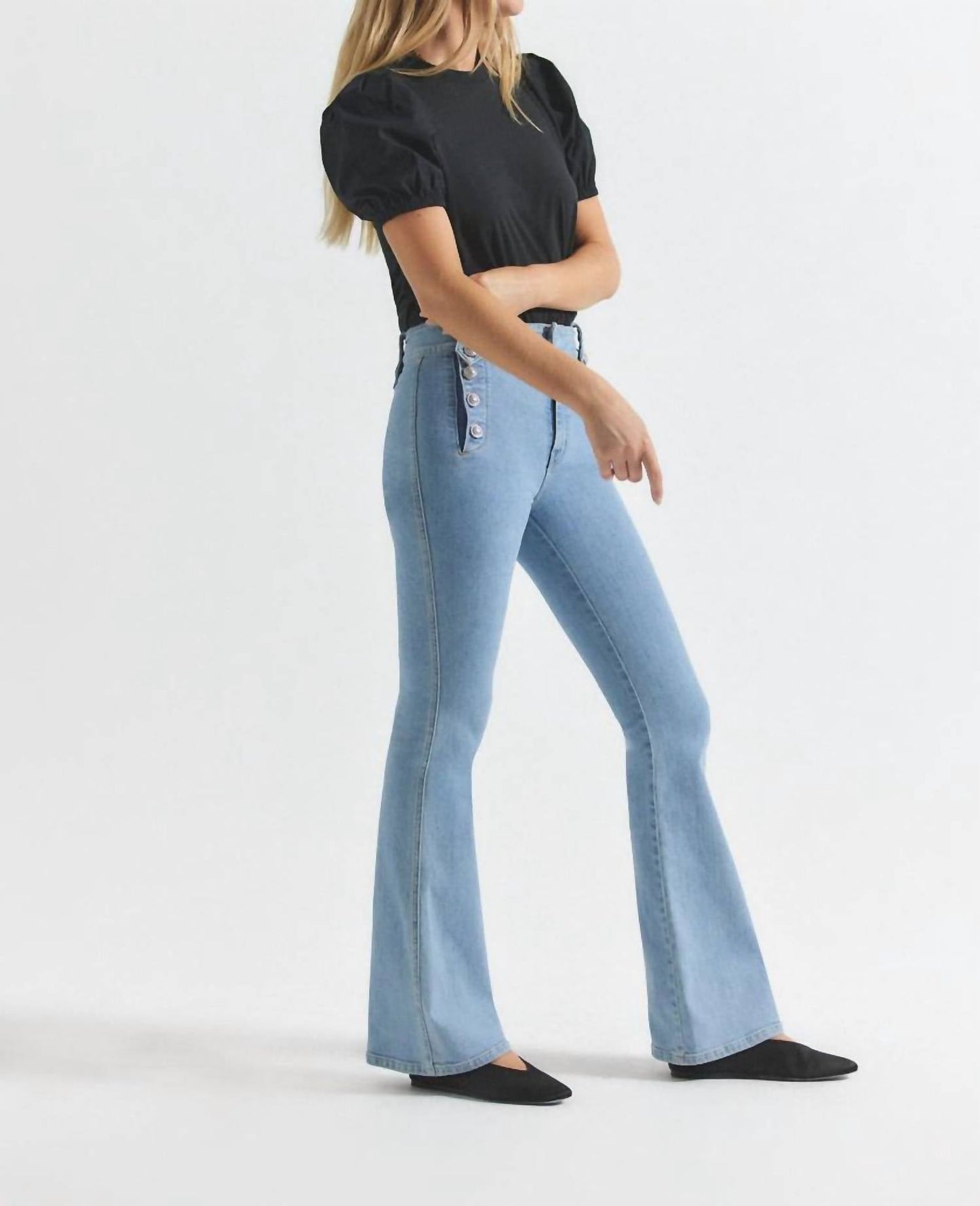 Derek Lam 10 Crosby - Robertson Flare Jeans