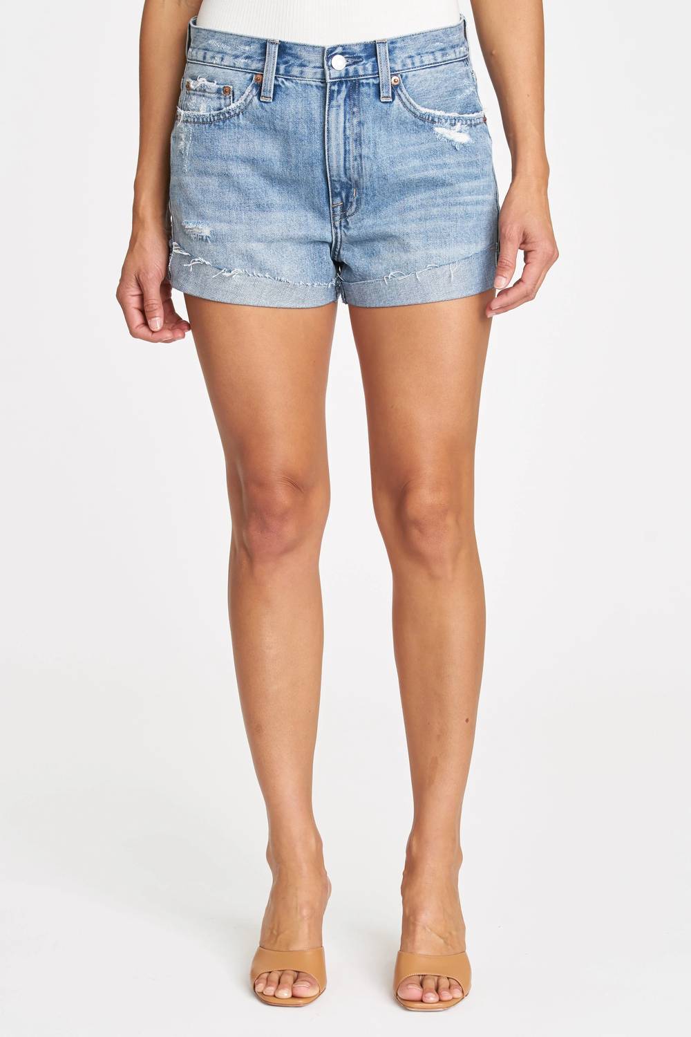 Pistola - Claudia High Rise Denim Short