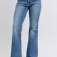 Judy Blue - Double Button Waistband Flare Jean