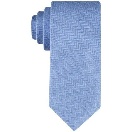 tommy-hilfiger-mens-herringbone-linen-solid-tie
