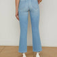 L'Agence - Tati High Waist Crop Micro Bootcut Jeans