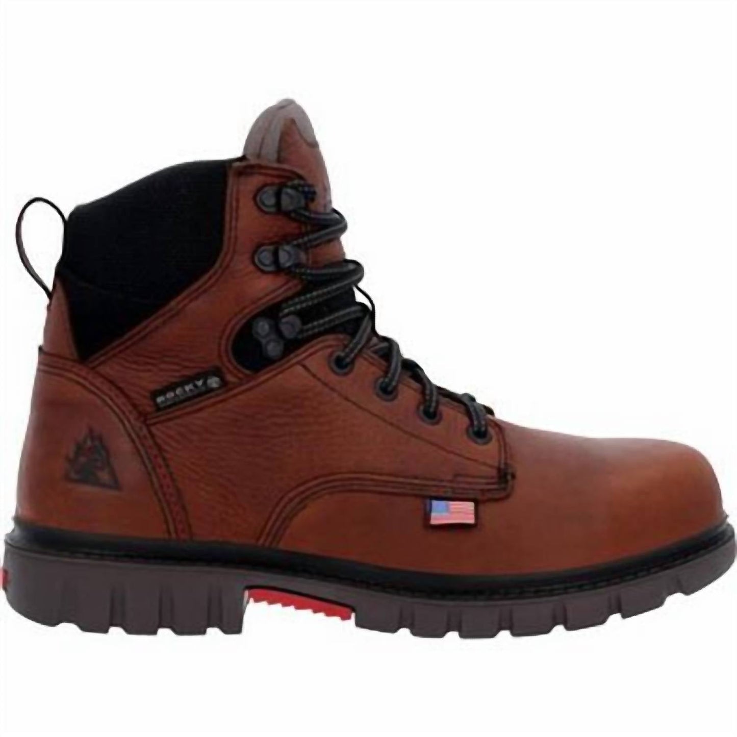 Rocky - MEN'S WORKSMART 6" WATERPROOF COMPOSITE TOE WORK BOOT - WIDE WIDTH