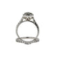 1.30ct Diamond Engagement Ring Set 10KT White Gold